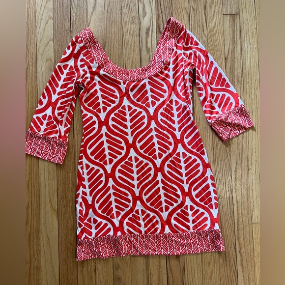 Diane Von Furstenberg Dresses & Skirts - Diane Von Furstenberg Red and White Dress